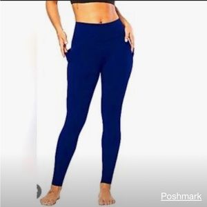 Jodi Navy blue leggings with pockets
